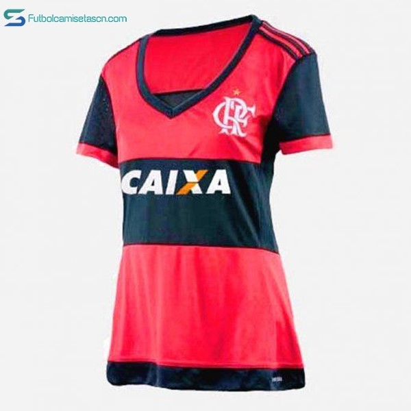 Camiseta Flamengo 1ª Mujer 2017/18